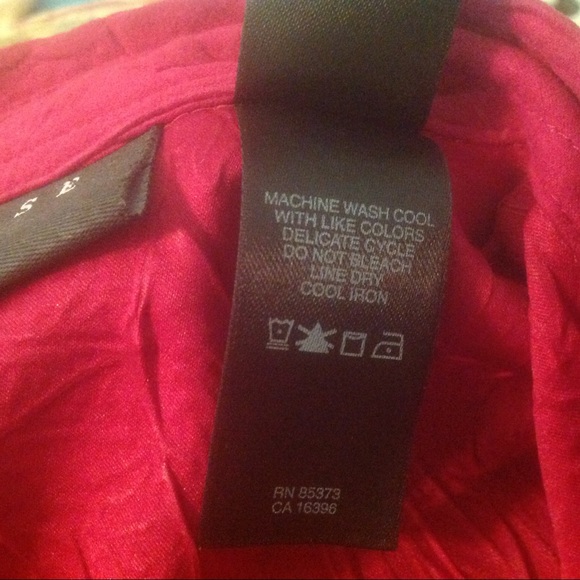 Crazy Horse Collection Maroon Button-up Overshirt - Picture 5 of 6